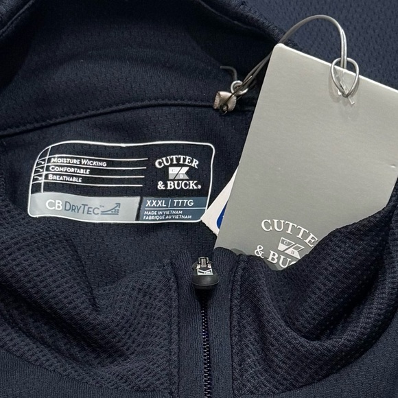 NEW Cutter & Buck Notre Dame 2013 National Championship Navy Quarter Zip XXXL - Picture 7 of 10